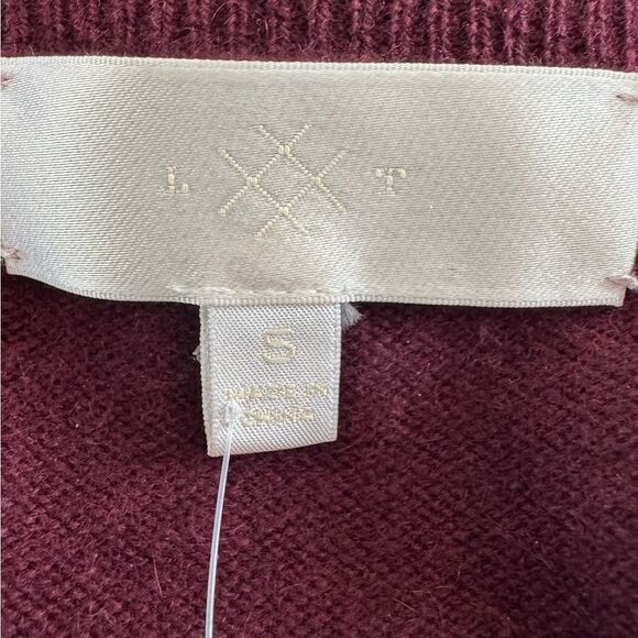 Lisa Todd Women’s 100% Cashmere Frayed Hem Sweater Size Small - Picture 6 of 7